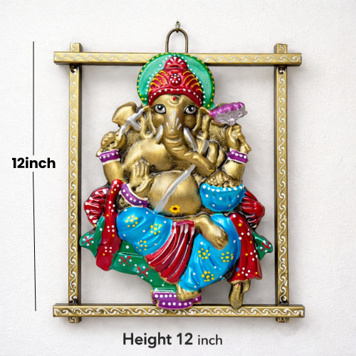 Ganesh ji wall hanging 12 inches