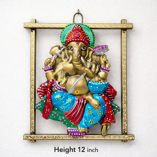 Ganesh ji wall hanging 12 inches